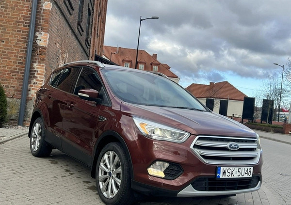 Ford Escape cena 69900 przebieg: 124629, rok produkcji 2018 z Zielona Góra małe 154